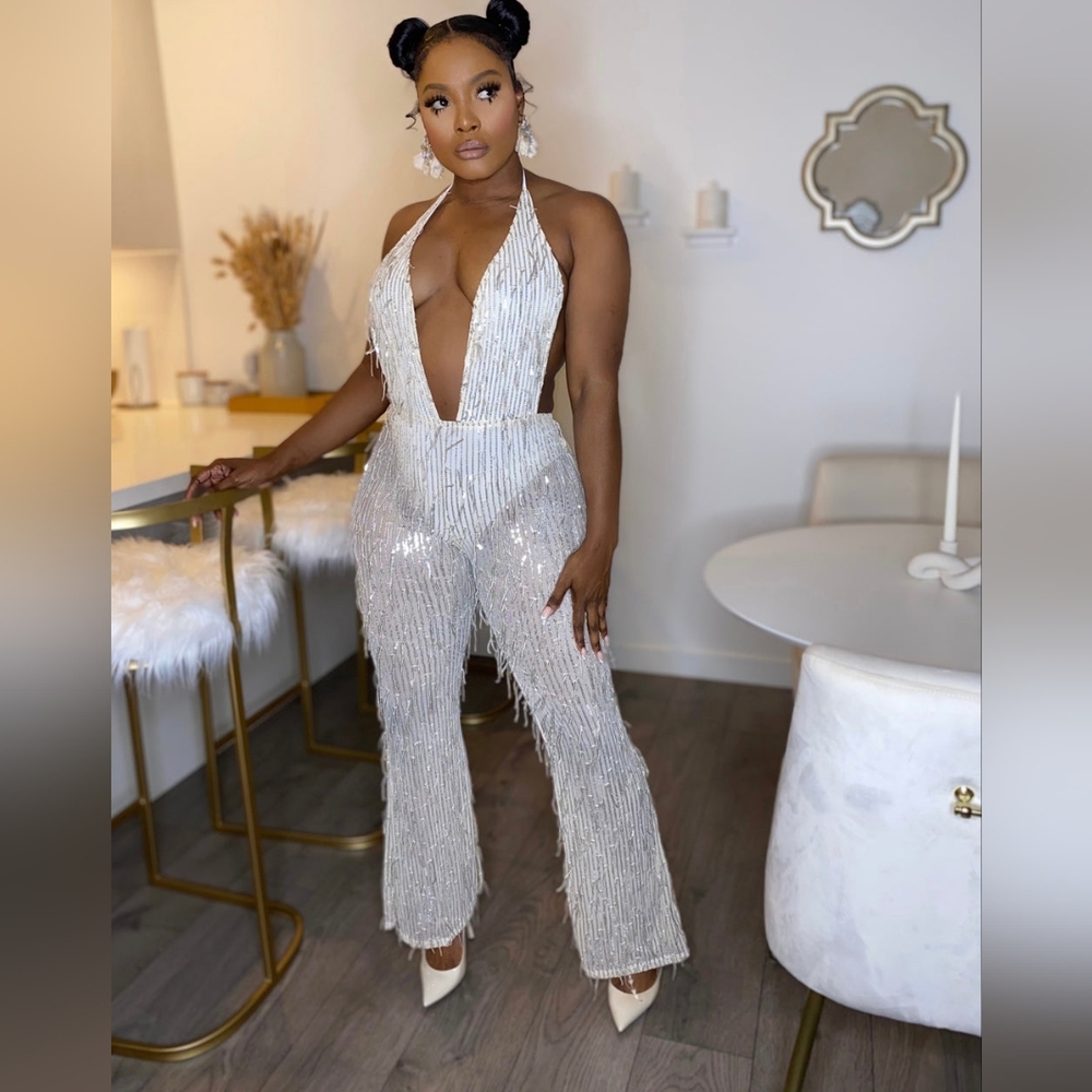 Sequin Jumpsuit